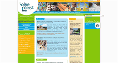 Desktop Screenshot of loireforez.fr